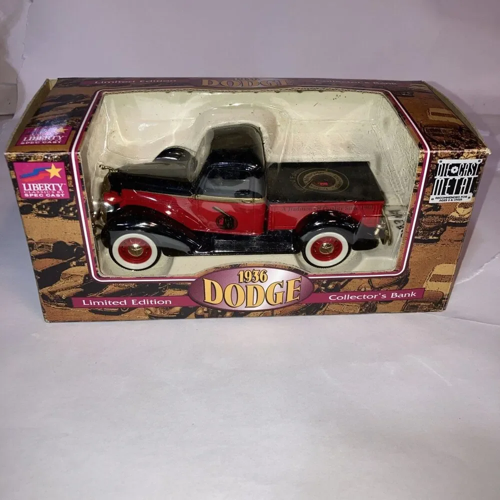 Liberty Classics 1936 Dodge Truck Truck Limited Edition Indian Motorcycle Bank